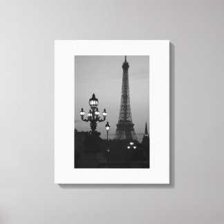 Eiffel Tower Paris Canvas Afdruk