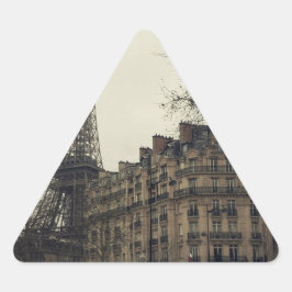 Eiffel Tower Paris City Building Architecture Driehoek Sticker