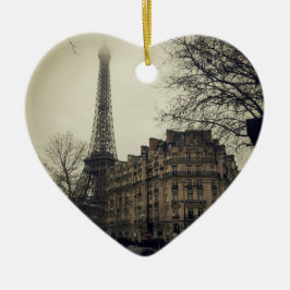 Eiffel Tower Paris City Building Architecture Keramisch Ornament