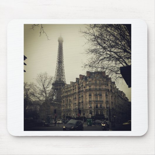 Eiffel Tower Paris City Building Architecture Muismat (Voorkant)