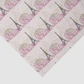 Eiffel Tower Paris Elegant Tissuepapier (Detail)