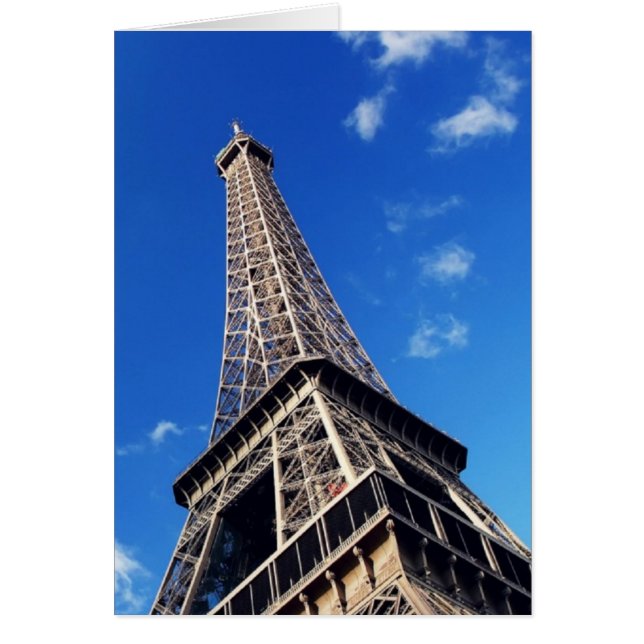 Eiffel Tower Paris Europe Reis (Voorkant)
