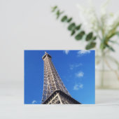 Eiffel Tower Paris Europe Reis Briefkaart (Staand voorkant)