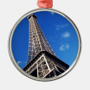 Eiffel Tower Paris Europe Reis Metalen Ornament