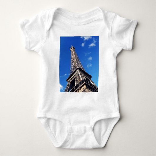 Eiffel Tower Paris Europe Reis Romper (Voorkant)