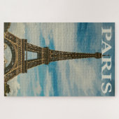  Eiffel Tower Paris Europe - reisfoto Legpuzzel (Horizontaal)