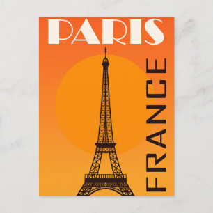  Eiffel Tower Paris Europe Reizen Briefkaart