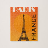 Eiffel Tower Paris Europe Reizen Legpuzzel (Verticaal)