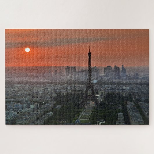 Eiffel Tower Paris Europe Travel Foto Legpuzzel (Horizontaal)