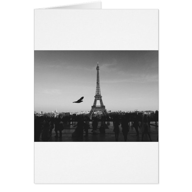 Eiffel Tower Paris Frankrijk (Voorkant)