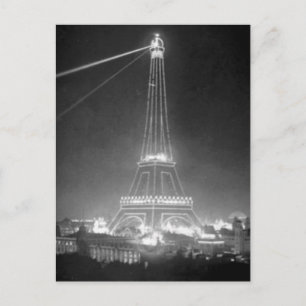 Eiffel Tower Paris Frankrijk 1900  Briefkaart