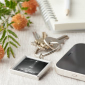 Eiffel Tower Paris Frankrijk 1900 Sleutelhanger (Zijkant)