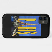 Eiffel Tower Paris Frankrijk Case-Mate iPhone Case (Achterkant (horizontaal))