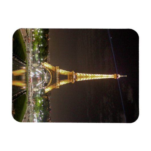 Eiffel Tower Paris Frankrijk Magneet (Horizontaal)