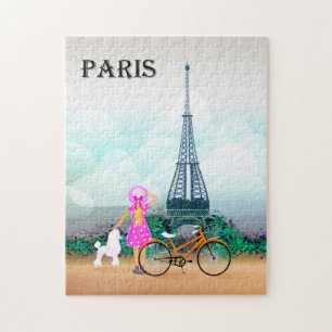 Eiffel Tower Paris Frankrijk Puzzle Legpuzzel