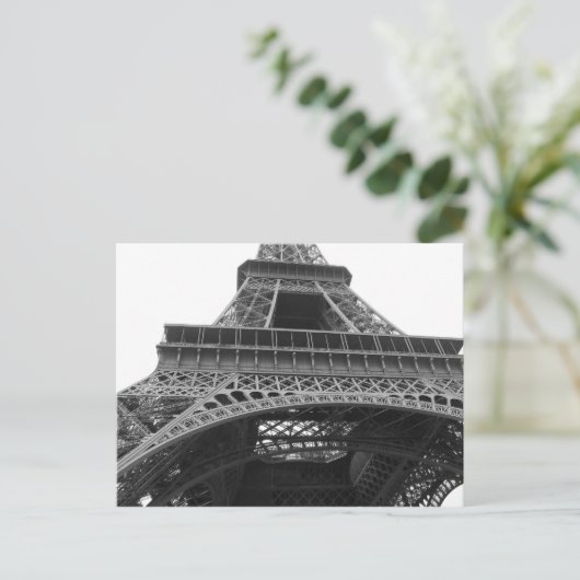 Eiffel Tower Paris Frankrijk Reis Briefkaart (Staand voorkant)