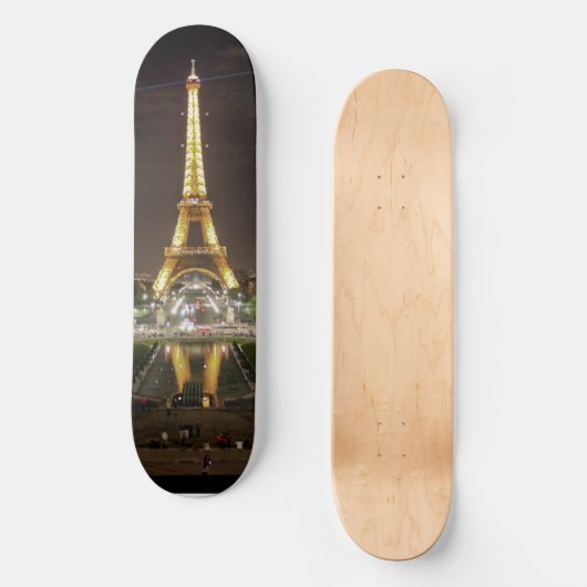 Eiffel Tower Paris Frankrijk Skateboard (Voorkant)