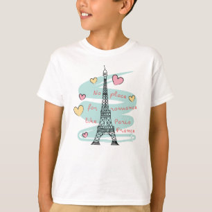 Eiffel Tower Paris Frankrijk T-shirt