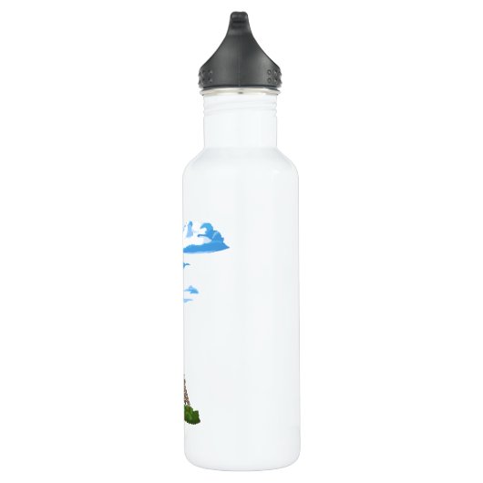 Eiffel Tower Paris Frankrijk Waterfles (Rechts)