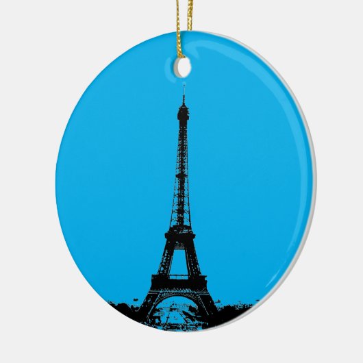 Eiffel Tower Paris Keramisch Ornament (Links)