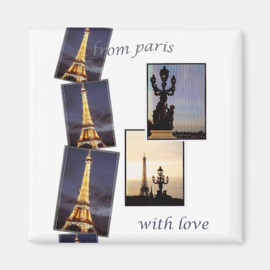 EIFFEL TOWER PARIS MAGNET (Devant)