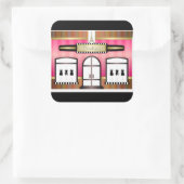 Eiffel Tower Paris Mode Boutique Franse Sticker (Tas)