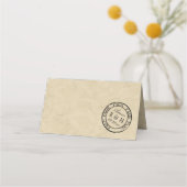 Eiffel Tower Paris Postmark Weddenschap (Achterkant)