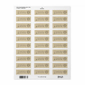  Eiffel Tower Paris Postmark Weddenschap Etiket (Full Sheet)