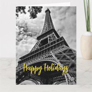 Eiffel Tower Paris Reis  Retro Art Kaart