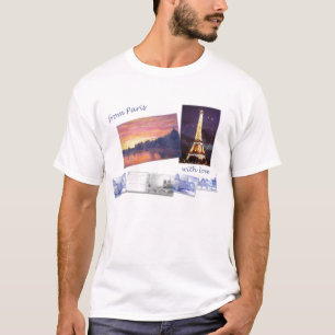 Eiffel Tower Paris Souvenir T-shirt