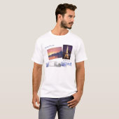 Eiffel Tower Paris Souvenir T-shirt (Voorkant volledig)