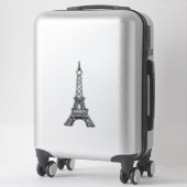 Eiffel Tower Paris Sticker (Koffer)