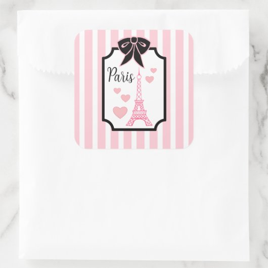 Eiffel Tower Paris Stickers  (Sac)