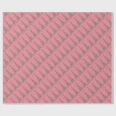 Eiffel Tower Paris Theme Party Wrapping Paper Cadeaupapier (Vlak)