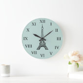  Eiffel Tower Paris wandklok - Gift Grote Klok (Huis)