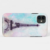Eiffel Tower Pastel Case-Mate iPhone Case (Achterkant (horizontaal))