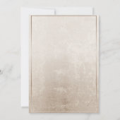 Eiffel Tower,Pink Bow Border 50th Birthday Party Kaart (Achterkant)