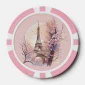 Eiffel Tower Poker Chip (Voorkant)