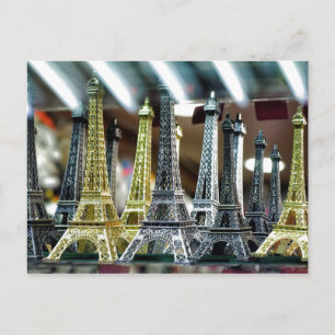 Eiffel Tower Souvenirs Briefkaart
