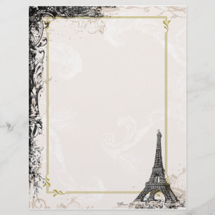 Eiffel Tower  stijl Letterhead