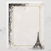 Eiffel Tower  stijl Letterhead (Voorkant / Achterkant)