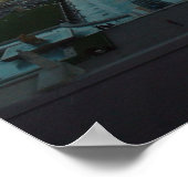 Eiffel Tower Sunset Poster (Hoek)