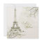 EIFFEL TOWER/SWIRLS/Luxe Champagne Paper
