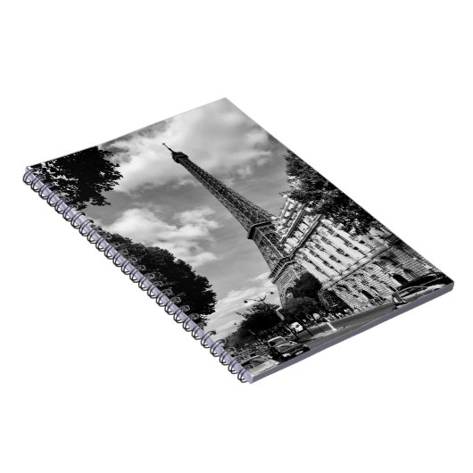 EIFFEL TOWER TE PARIJS, FRANKRIJK NOTITIEBOEK (Rechterzijde)