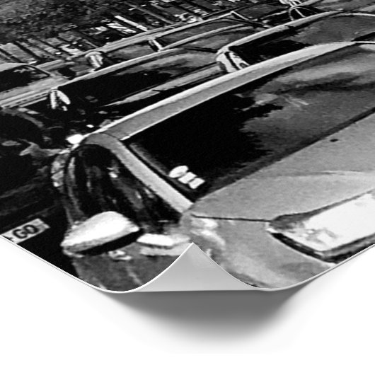 EIFFEL TOWER TE PARIJS, FRANKRIJK POSTER (Hoek)