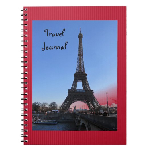 Eiffel Tower Travel Journal (Devant)