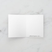 Eiffel Tower Twinkles Thank You Card Bedankkaart (Binnen)