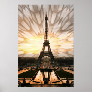Eiffeltoren, afdrukken poster