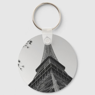 Eiffeltoren b/w sleutelhanger