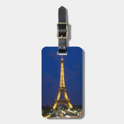 Eiffeltoren Bagagelabel (Voorkant verticaal)